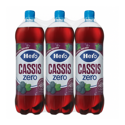 Hero cassis cero (6x 1,25l)