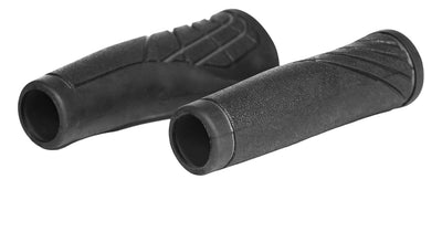Herrmans Line DD36 - Manico per biciclette ergonomicamente regolabile (125 mm) - Grigio nero