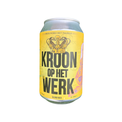Het paleisje kroon op het werk blik (12x 33 cl)