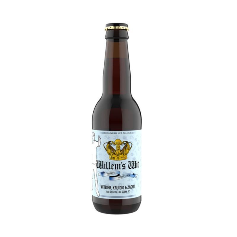 Het paleisje willem's wit fles (12x33 cl)