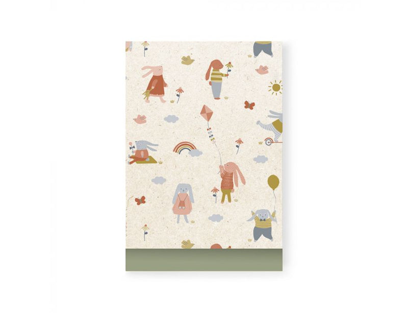 Borse da regalo della casa dei prodotti Sweet Bunny Groen 17x25cm 200st
