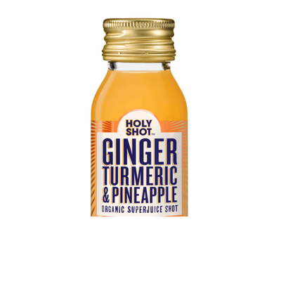 Holyshot jengibre cúrcuma piña orgánico (12x 60ml)