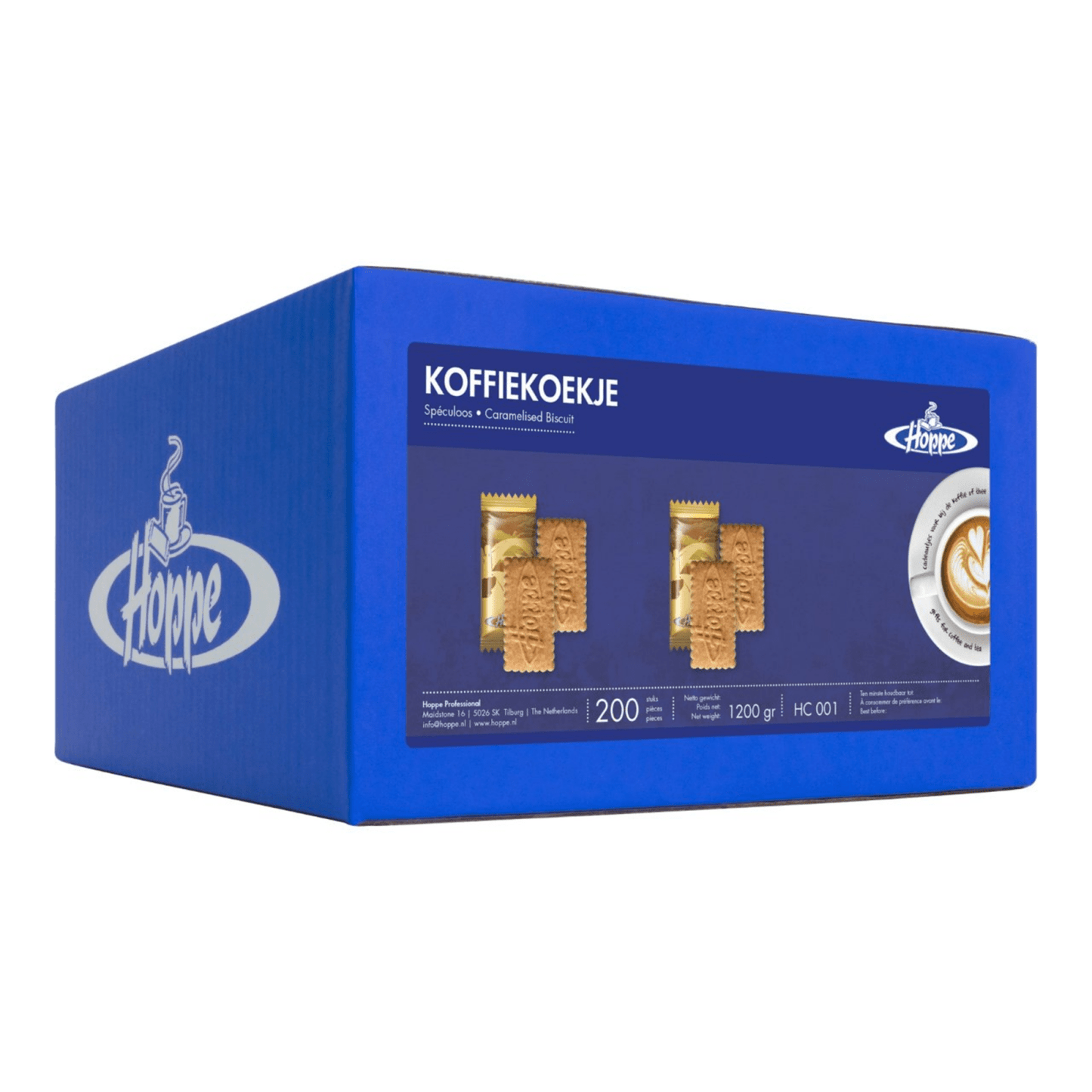 Biscotti al caffè Hoppe Bruxelles (200 pezzi)