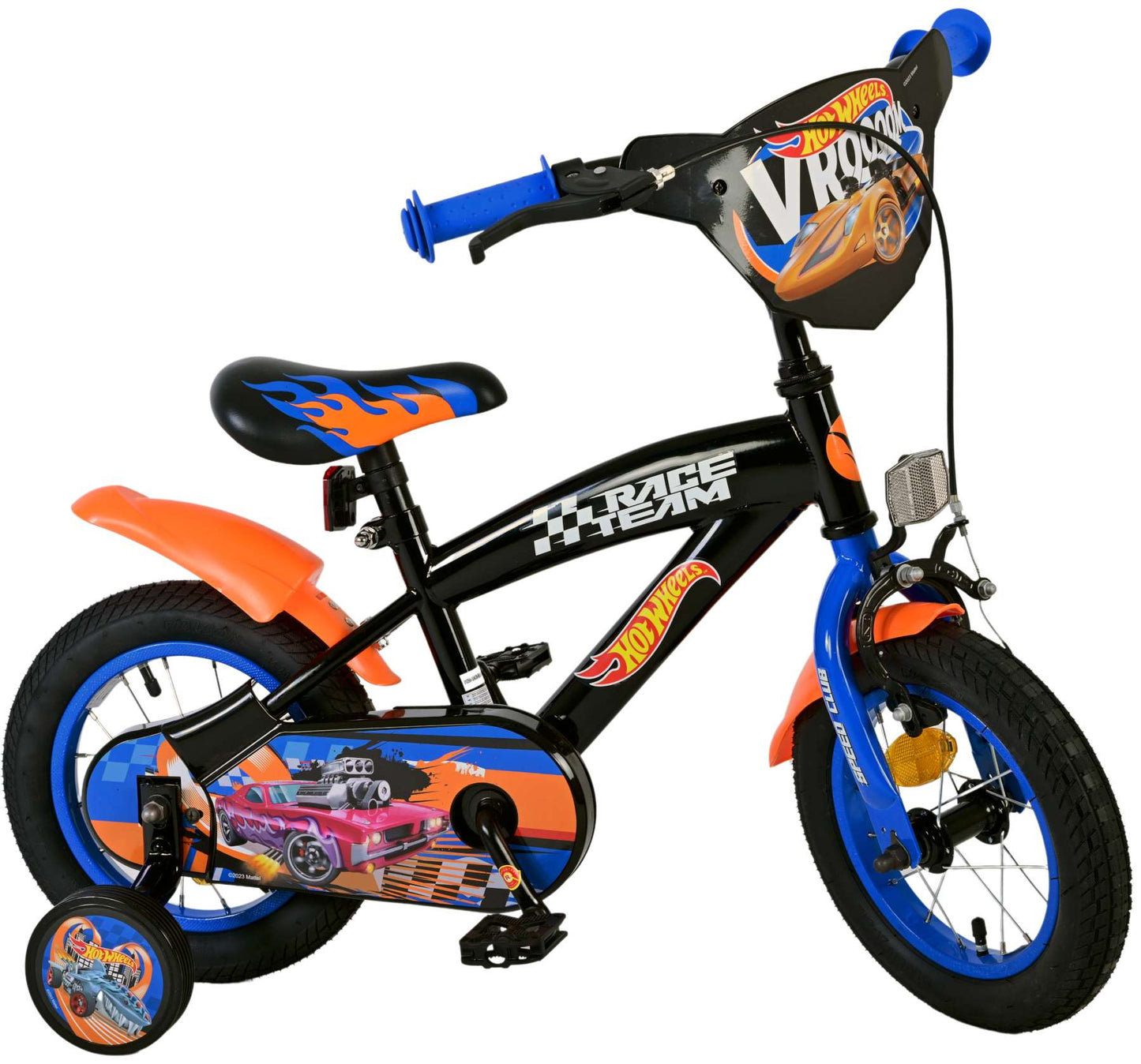 Hot Wheels Hot wheels 12 fiets zwart oranje blauw 31256
