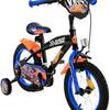 Hot Wheels Kinderfiets Jongens 14 inch Zwart Oranje Blauw