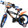 Heiße räder bicicletta per bambini hot wheels - ragazzi - 14 pollici - nera - due freni a mano