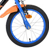 Heiße räder bicicletta per bambini hot wheels - ragazzi - 16 pollici - nero arancione blu