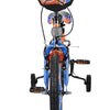 Bicicleta para niños Heiße räder hot wheels - niños - 16 pulgadas - negro naranja azul - dos frenos de mano