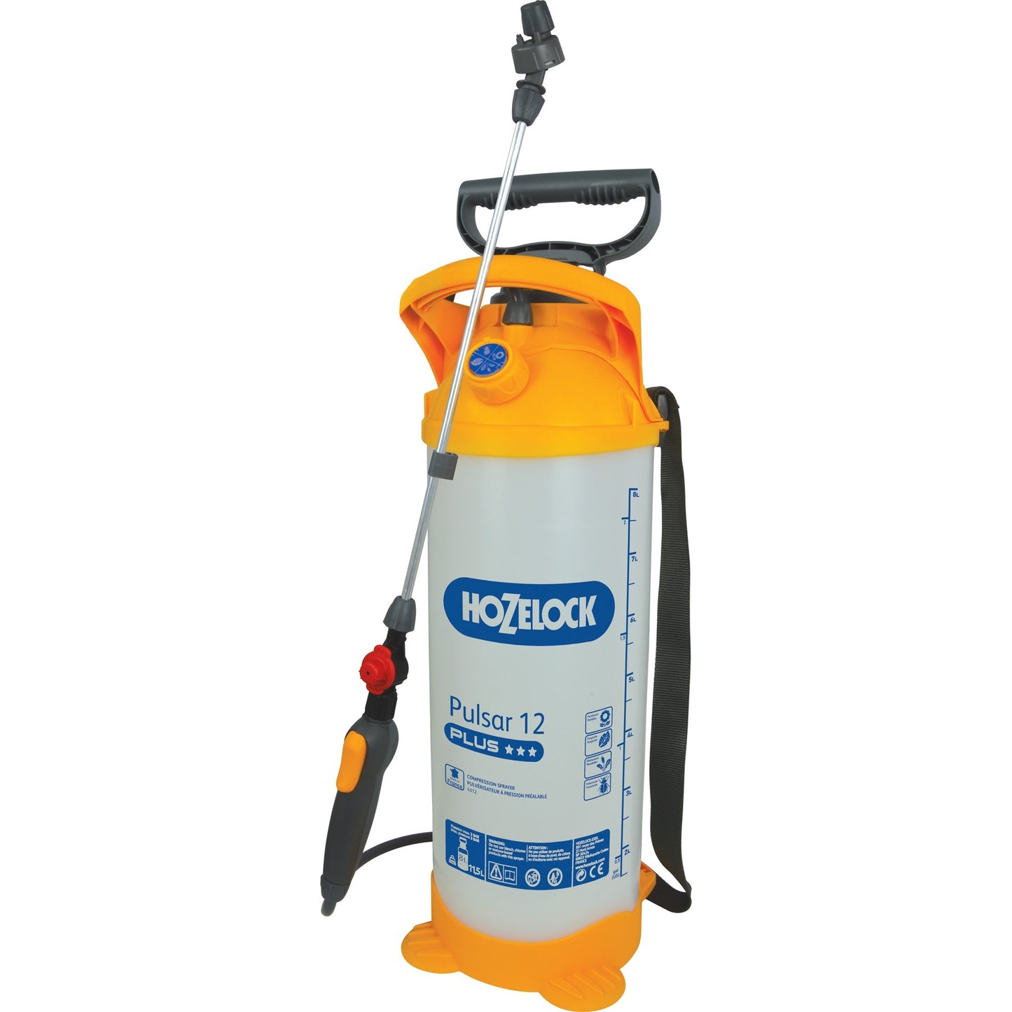 Pulverizador a presión Hozelock Pulsar Plus de 12 litros