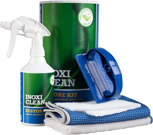 Set ripristino Cibo inoxiclean 500ml