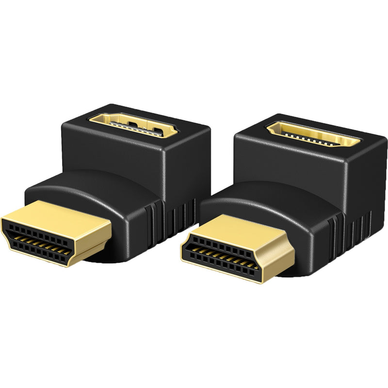 Scatola ghiacciata 2x adattatori angolari HDMI