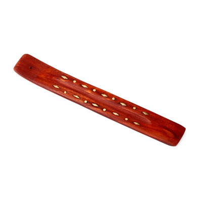 Checks - Soporte de incienso de madera de mango para palos