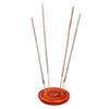 Mango Wood Round Incenter Suportador de luna Stars Enlay