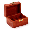 Caja de aceite esencial de madera de mango (para 6 botellas - Diseño 2)