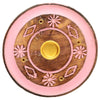 Legno di mango attorno al supporto di incenso di fiori rosa