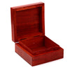 Caja de almacenamiento de Buda tailandés tallada con mango