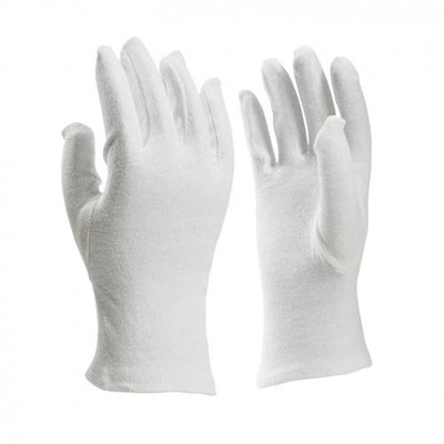 Guanto da lavoro bianco mt m p pr | 12 pezzi