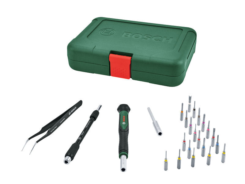 Set cacciaviti di precisione Bosch verdi | 24 pezzi - 1600a039ht