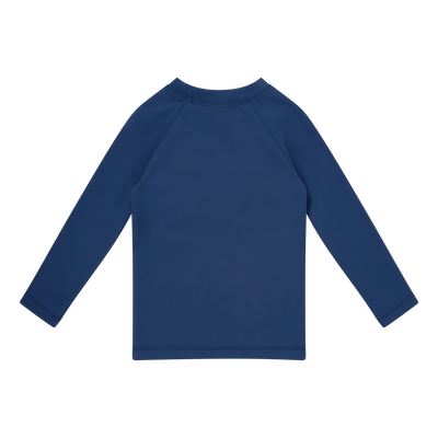 Pure tones | donkerblauw uv zwemshirt met lange mouwen