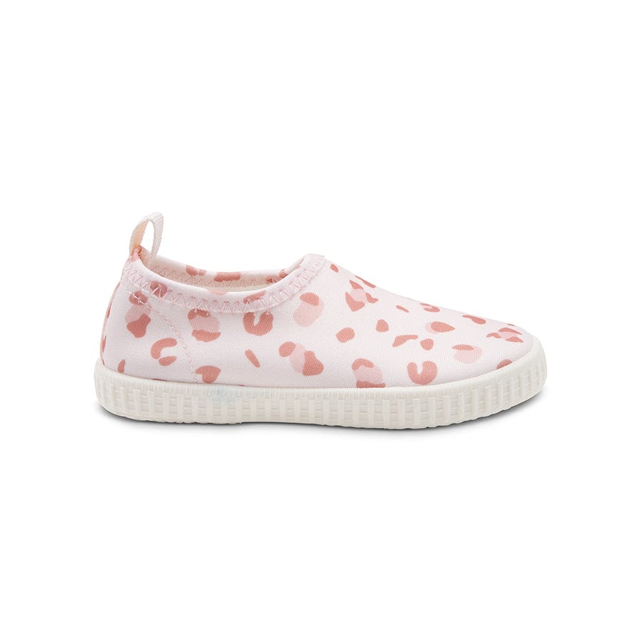 Leopard | oudroze waterschoentjes - maat 19-33