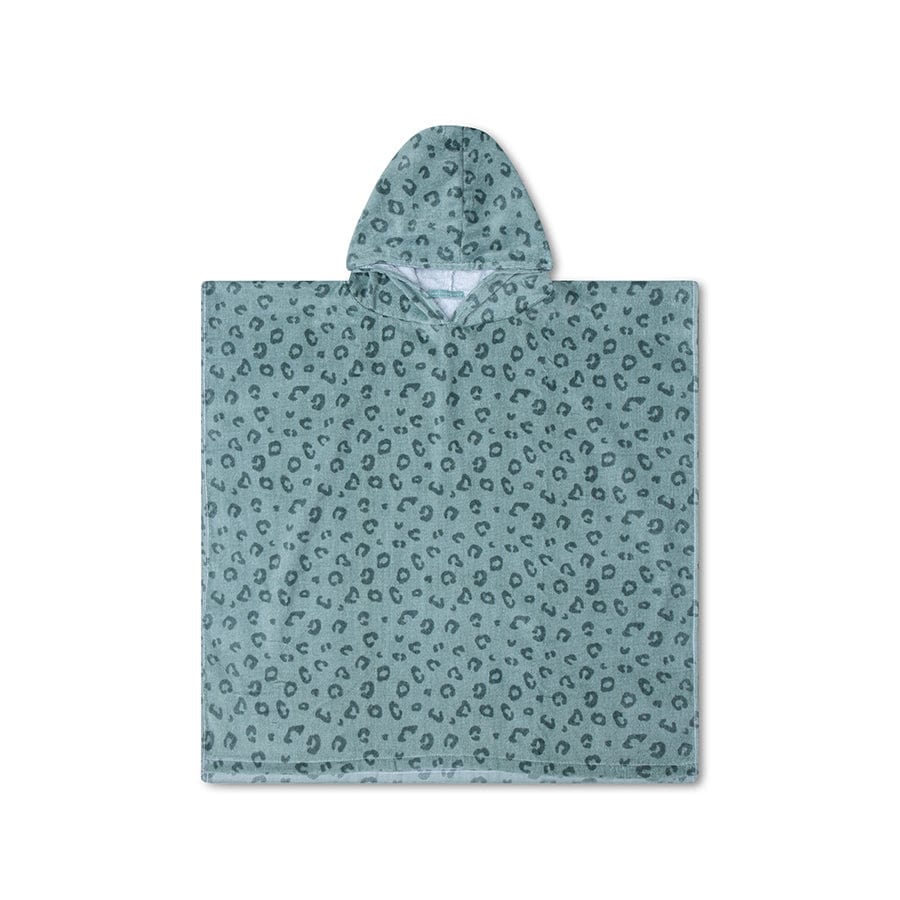 Leopardo | Green Beach Poncho 65 x 65 cm