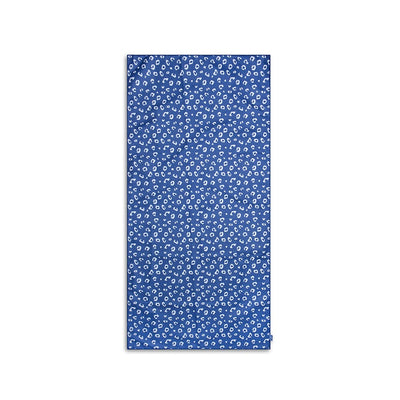 Leopardo | Toalla de microfibra azul 135 x 65 cm