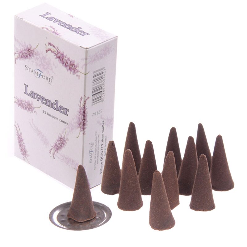 Lavender 37162 - Conos de incienso de Stamford