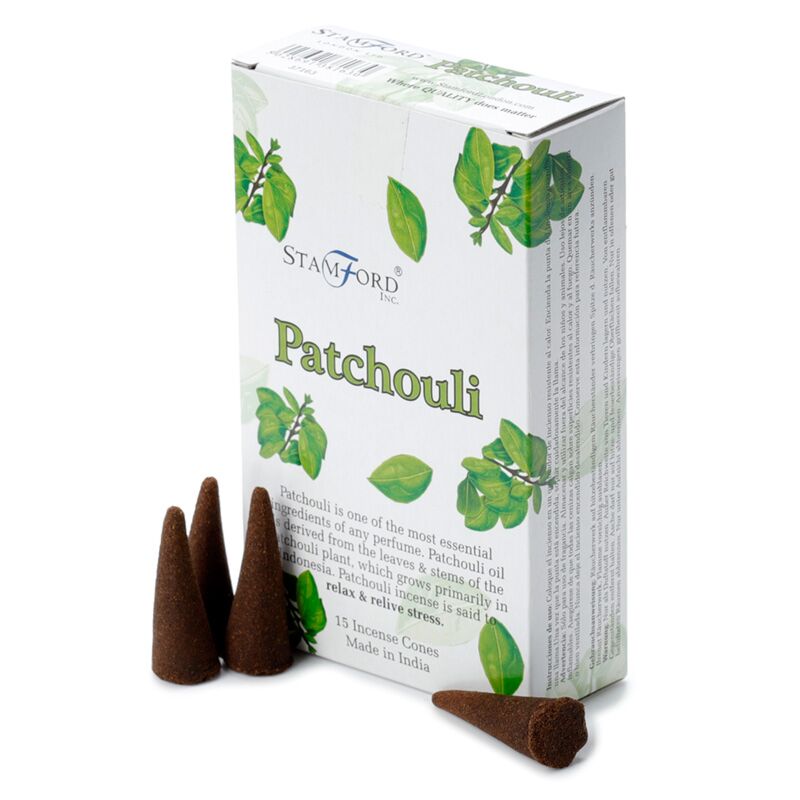 Patchouli 37163 - Coni di incenso Stamford
