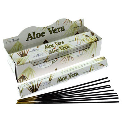 37108 Aloe Vera - Sticchi di incenso esagonale Premium Stamford