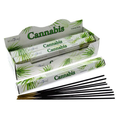37110 Cannabis - Sticchi di incenso esagonale Stamford Premium