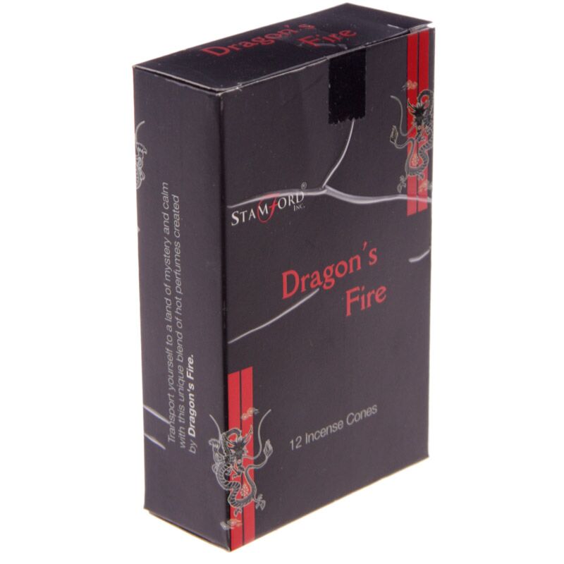 Dragons Fire 37180 - Stamford Black Incenso Coni