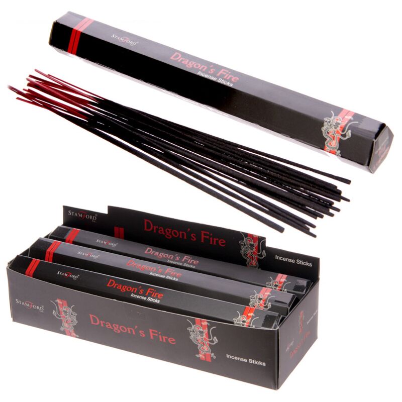 37128 Dragons Fire - Stamford Black Incensoss