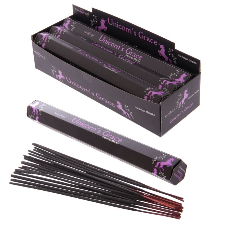 37136 Unicorn Grace - Stamford Black Inciense Sticks