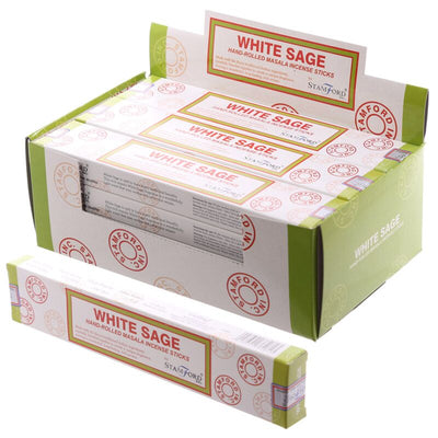 37261 White Sage - Stamford Masala Incense Sticks