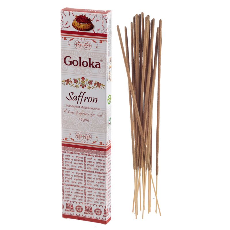 Zafferano - bastoncini di incenso Goloka masala