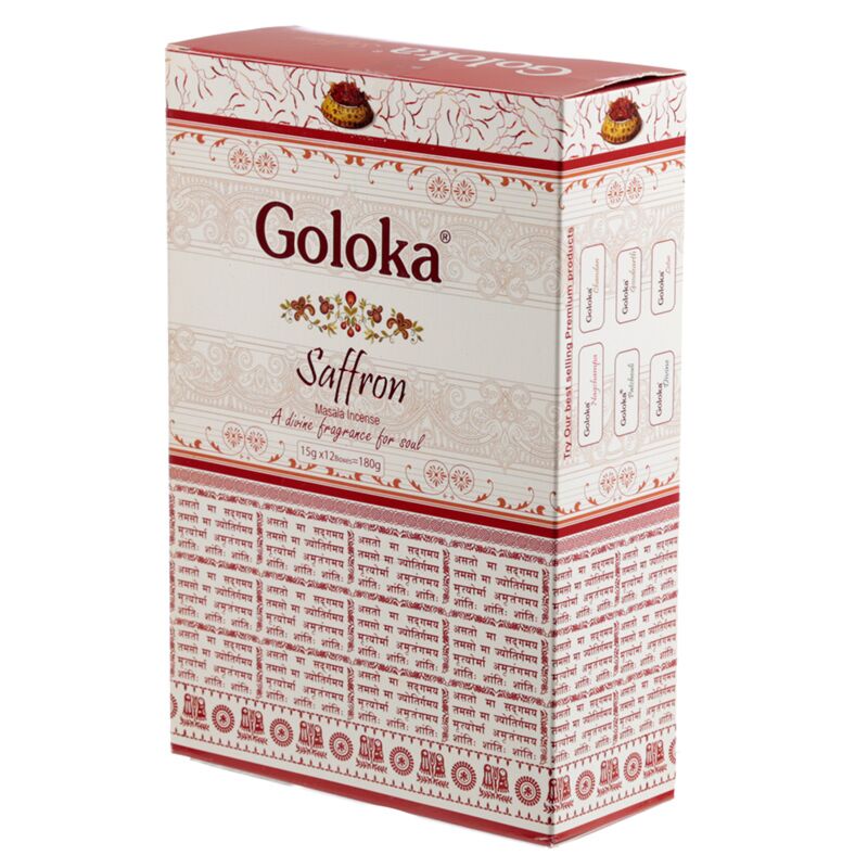 Zafferano - bastoncini di incenso Goloka masala