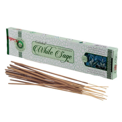 Sage bianchi californiani - Sticchi di incenso Goloka
