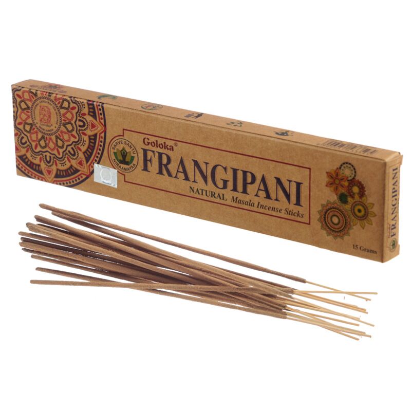 FRANGIPANI - Sticchi di incenso GOLOKA ORGANIKA