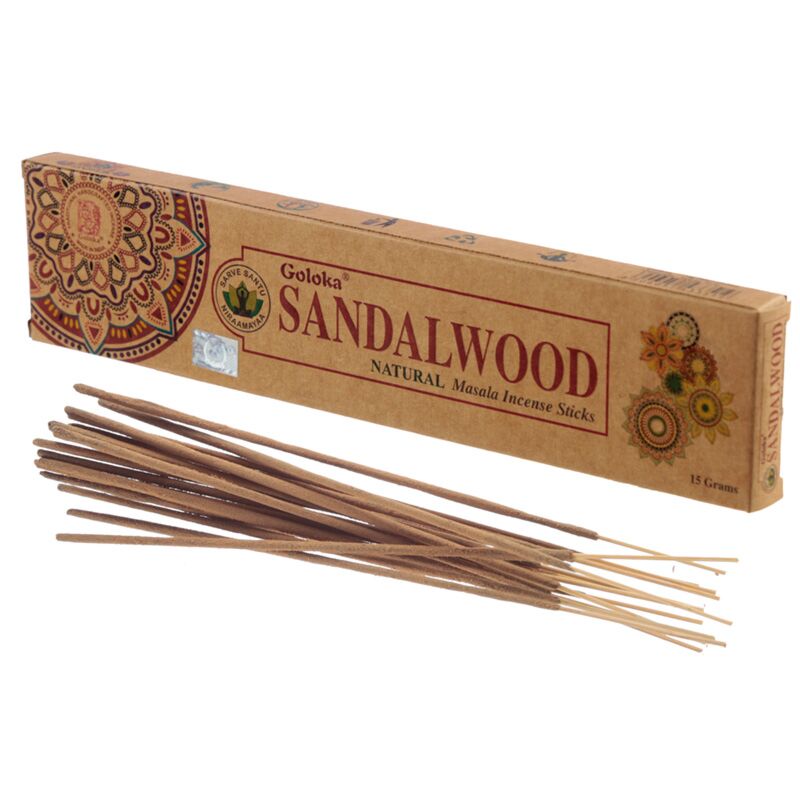 Sandelhout - Goloka Organika Inciense Sticks