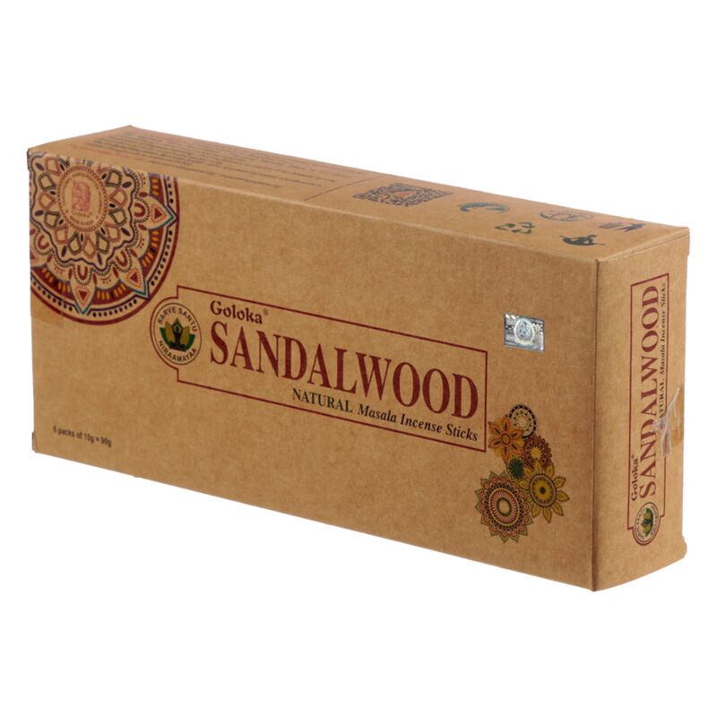 Sandelhout - Sticchi di incenso GOLOKA ORGANIKA