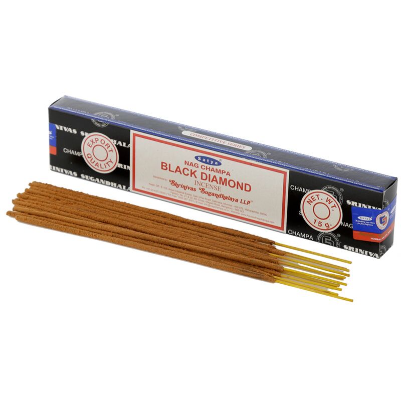 01346 Black Diamant - Sticchi di incenso Satya Nag Champa