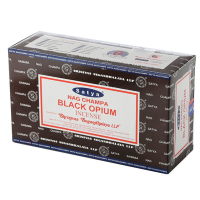 01346 Black Opium - Satya Nag Champa Inciense Sticks
