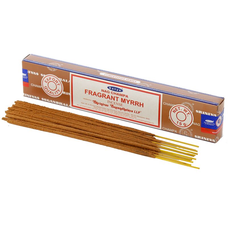 01352 FRAGRANT MIRRE - Sticchi di incenso Satya Nag Champa