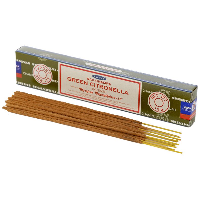 01356 Citronela verde - Satya nag champa incienso