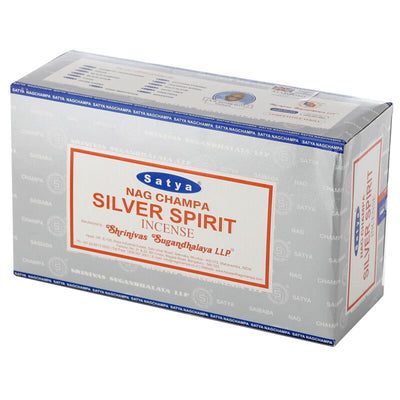 01363 Silver Spirit - Satya nag champa incienso de incienso