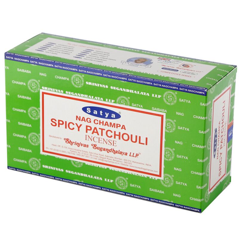 01364 SPICY patchouli - satya nag champa incenso