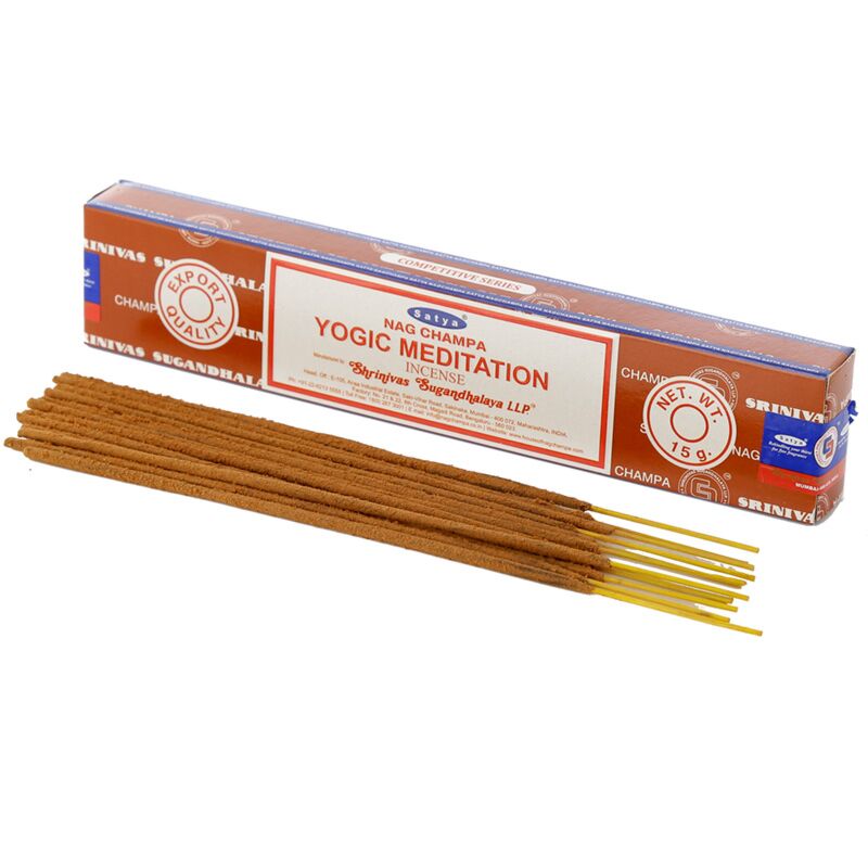 01369 Meditazione Yogi - Sticchi di incenso Satya Nag Champa