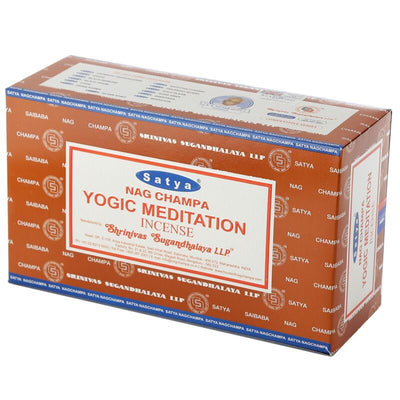 01369 Meditación de Yogi - Satya Nag Champa Inciense Sticks