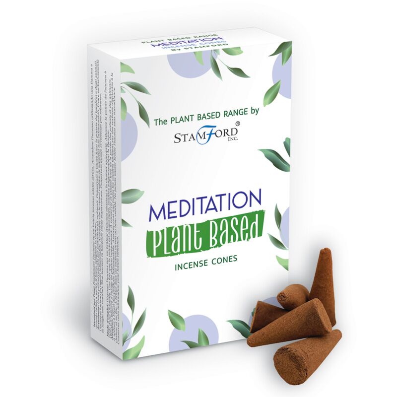 46243 meditación - conos de incienso vegetal stamford