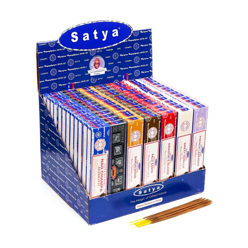 Varitas de incienso mixto Satya nag champa